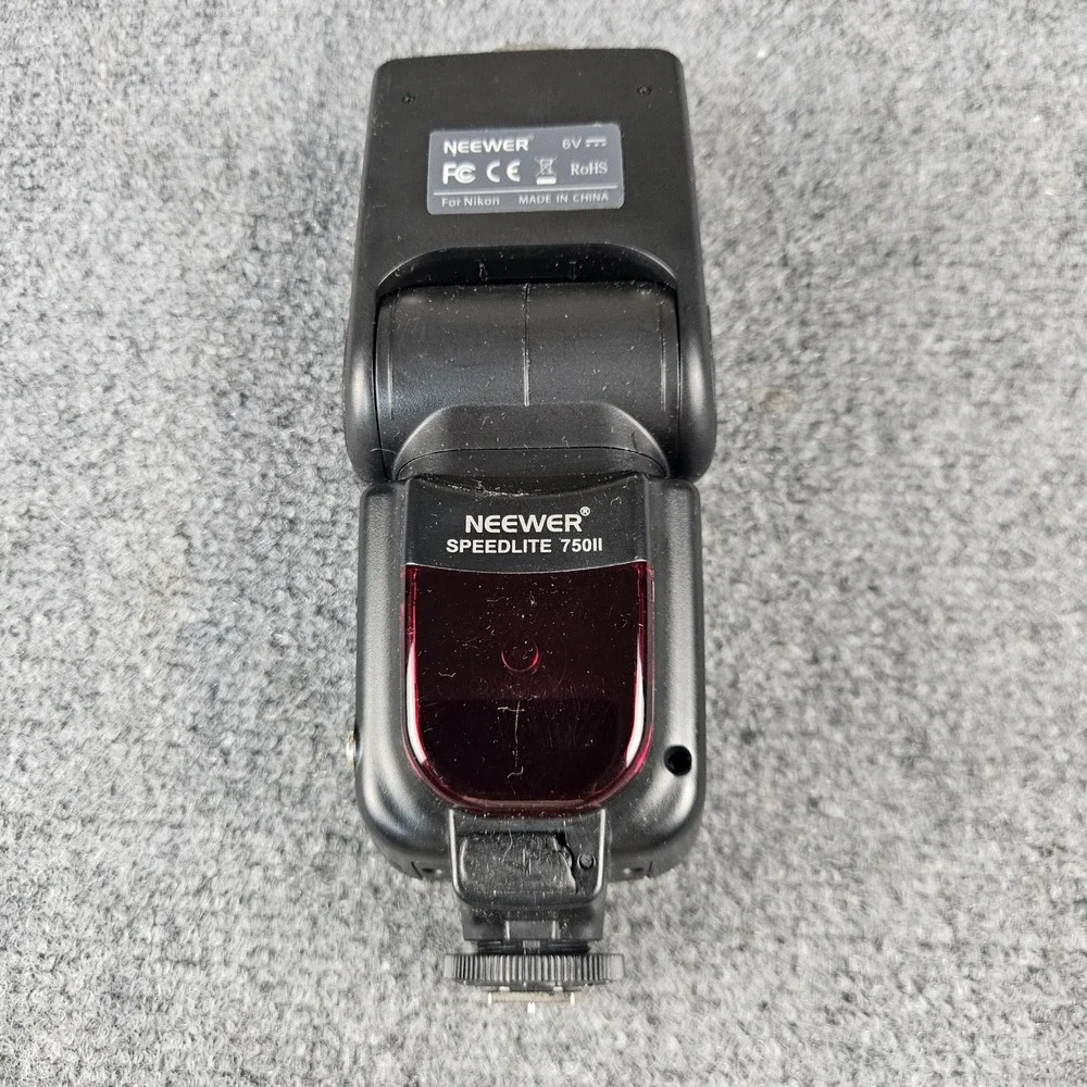 Neewer Speedlite 750II TTL Flash for Nikon DSLR‎ Cameras Black NW750II
